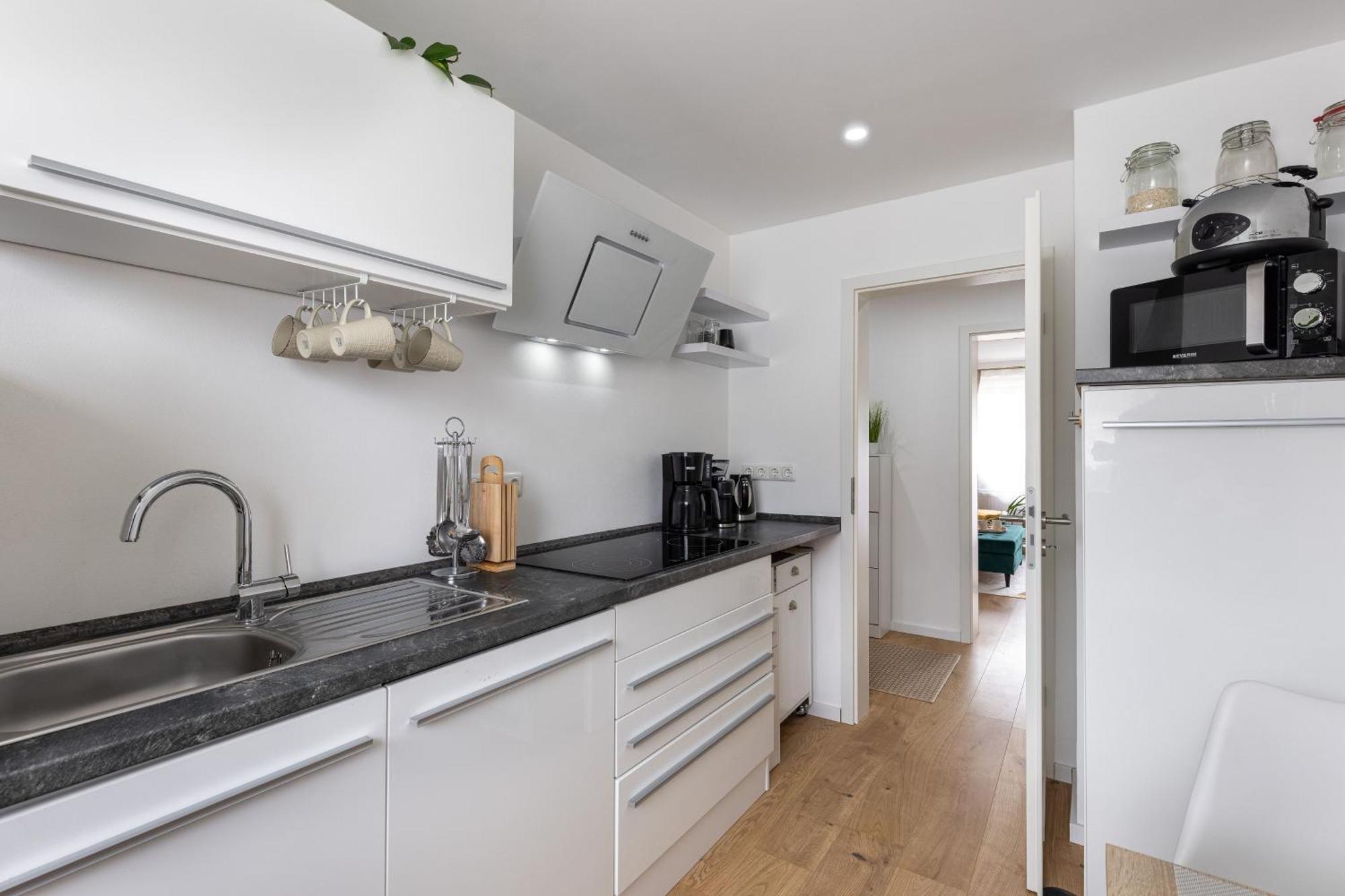 Schoenes, Modernes Apartment Mit Zwei Schlafzimmern - Zentral Mit Balkon Fuer 6 Personen 蒙塔鲍尔 外观 照片