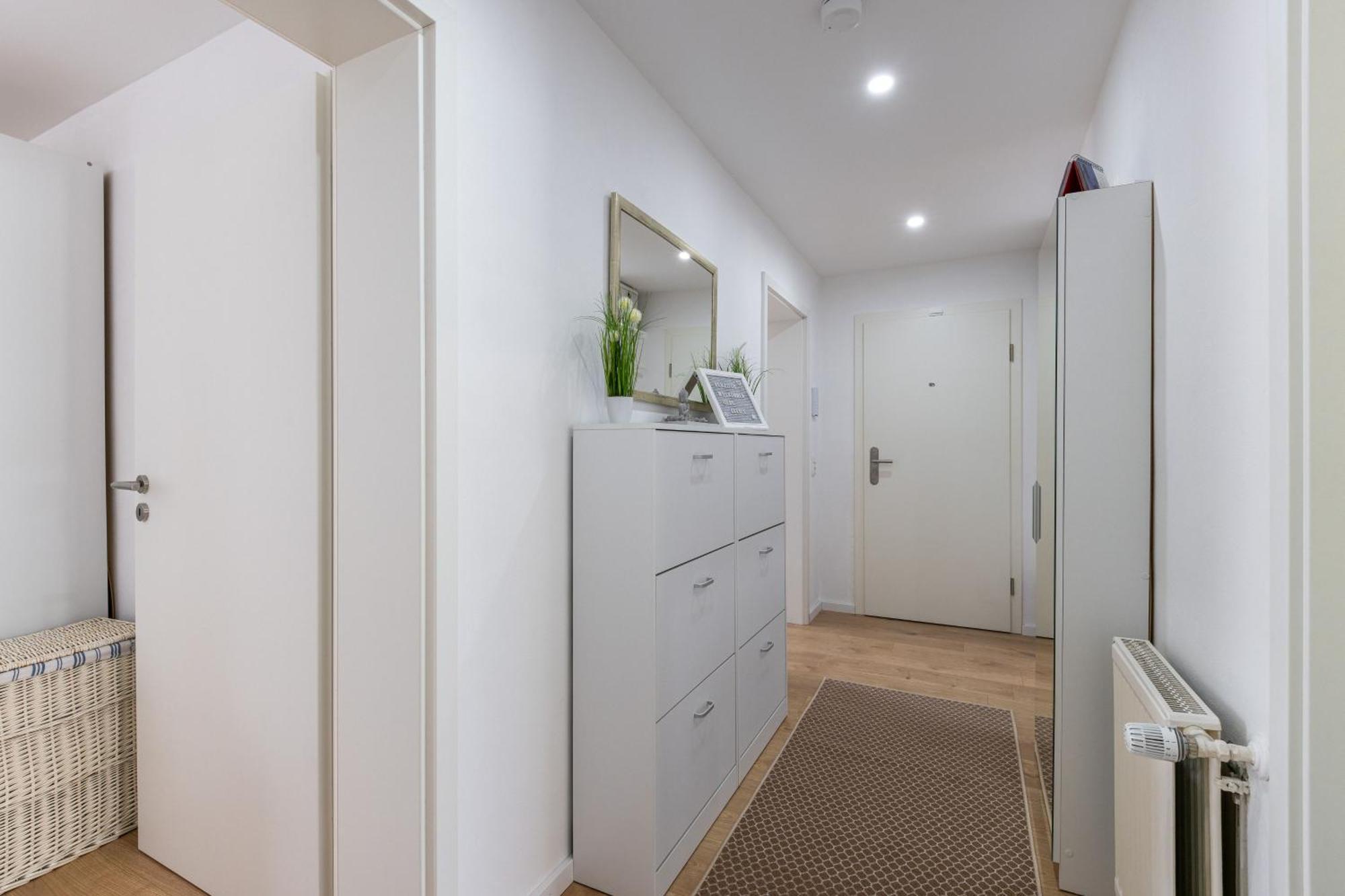 Schoenes, Modernes Apartment Mit Zwei Schlafzimmern - Zentral Mit Balkon Fuer 6 Personen 蒙塔鲍尔 外观 照片